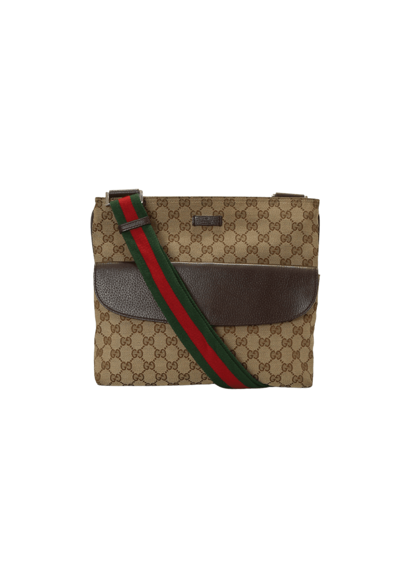 GG CANVAS MESSENGER BAG