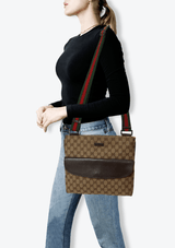 GG CANVAS MESSENGER BAG