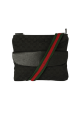 GG CANVAS MESSENGER BAG