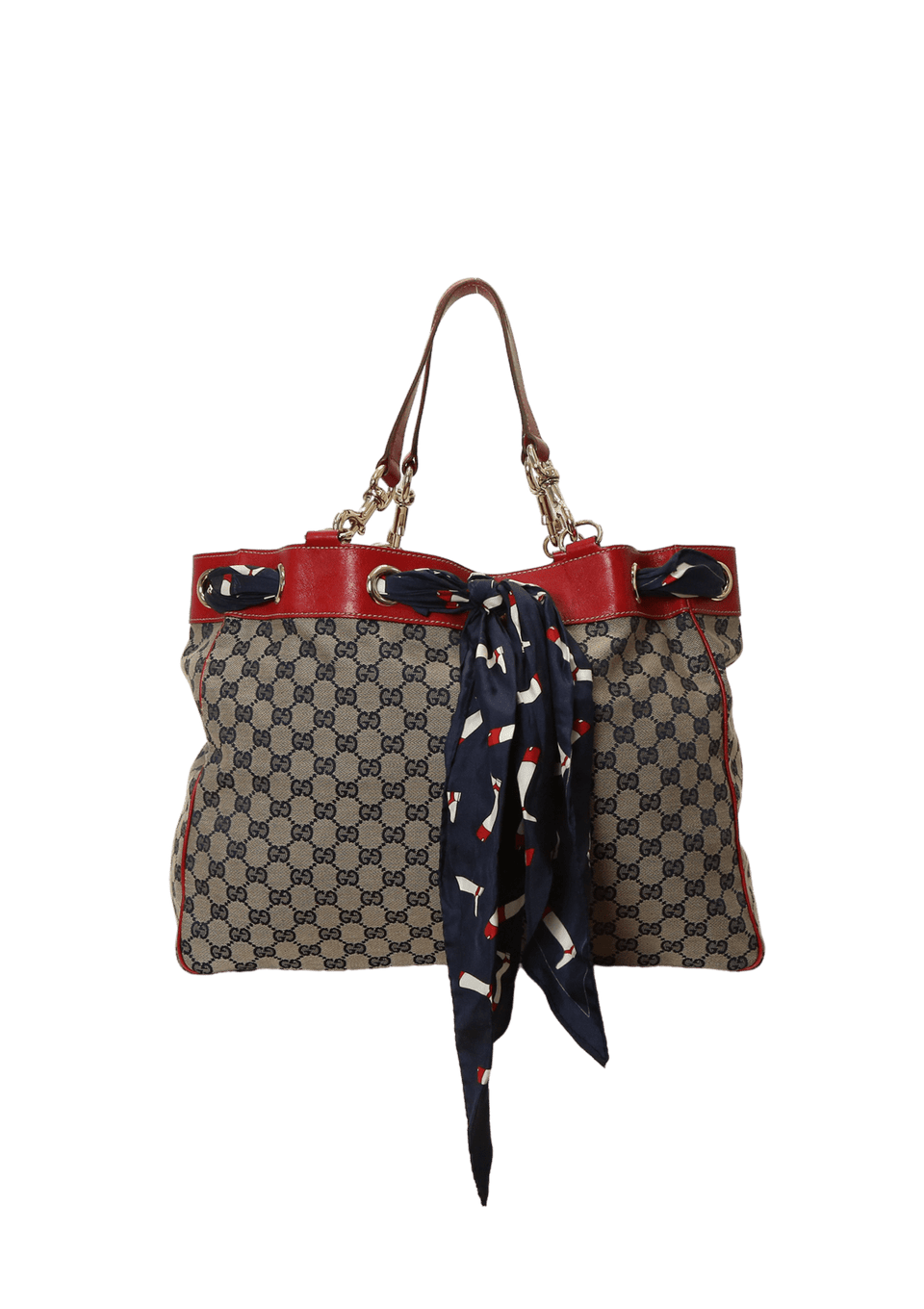 Bolsa Gucci GG Canvas Positano Tote Bege Original – Gringa