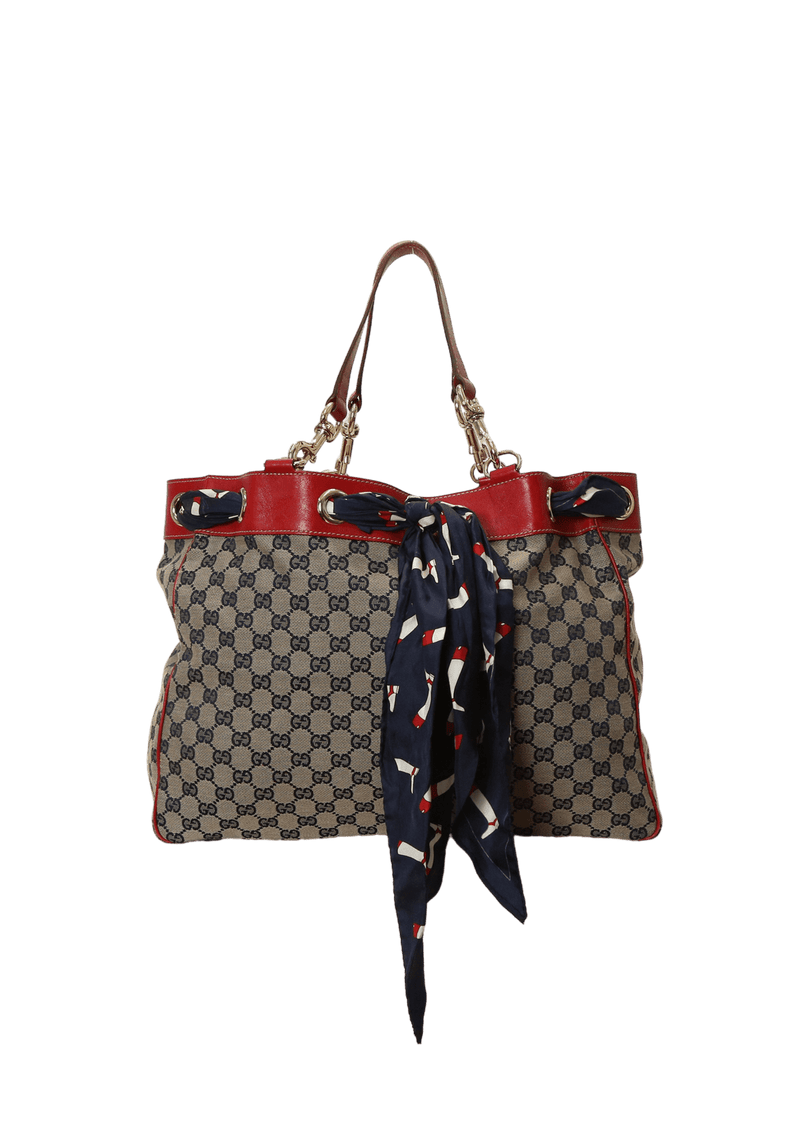 GG CANVAS POSITANO TOTE