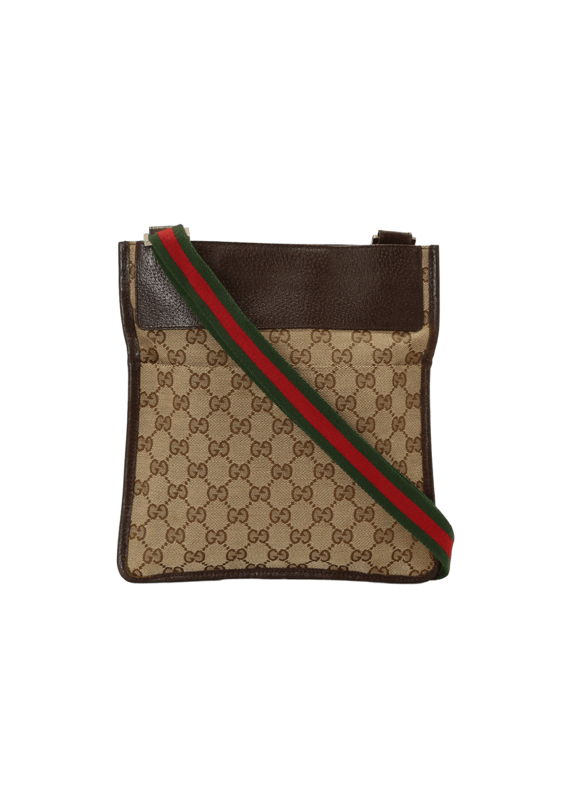 GG CANVAS WEB CROSSBODY BAG