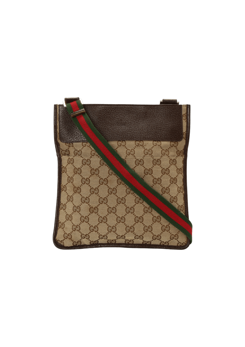 GG CANVAS WEB CROSSBODY BAG