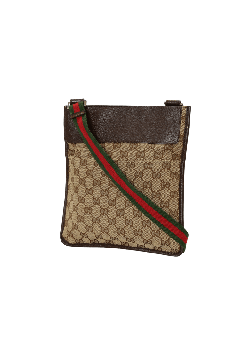 GG CANVAS WEB CROSSBODY BAG