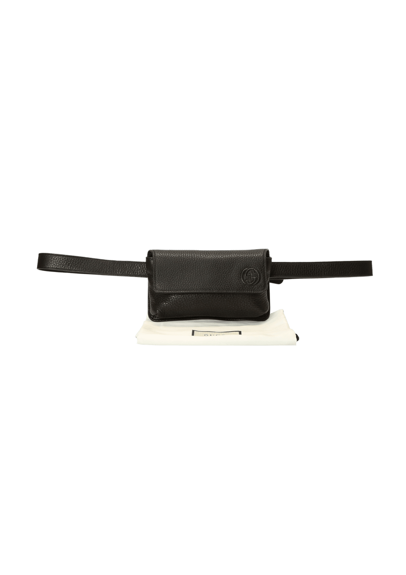 GG INTERLOCKING BELT BAG