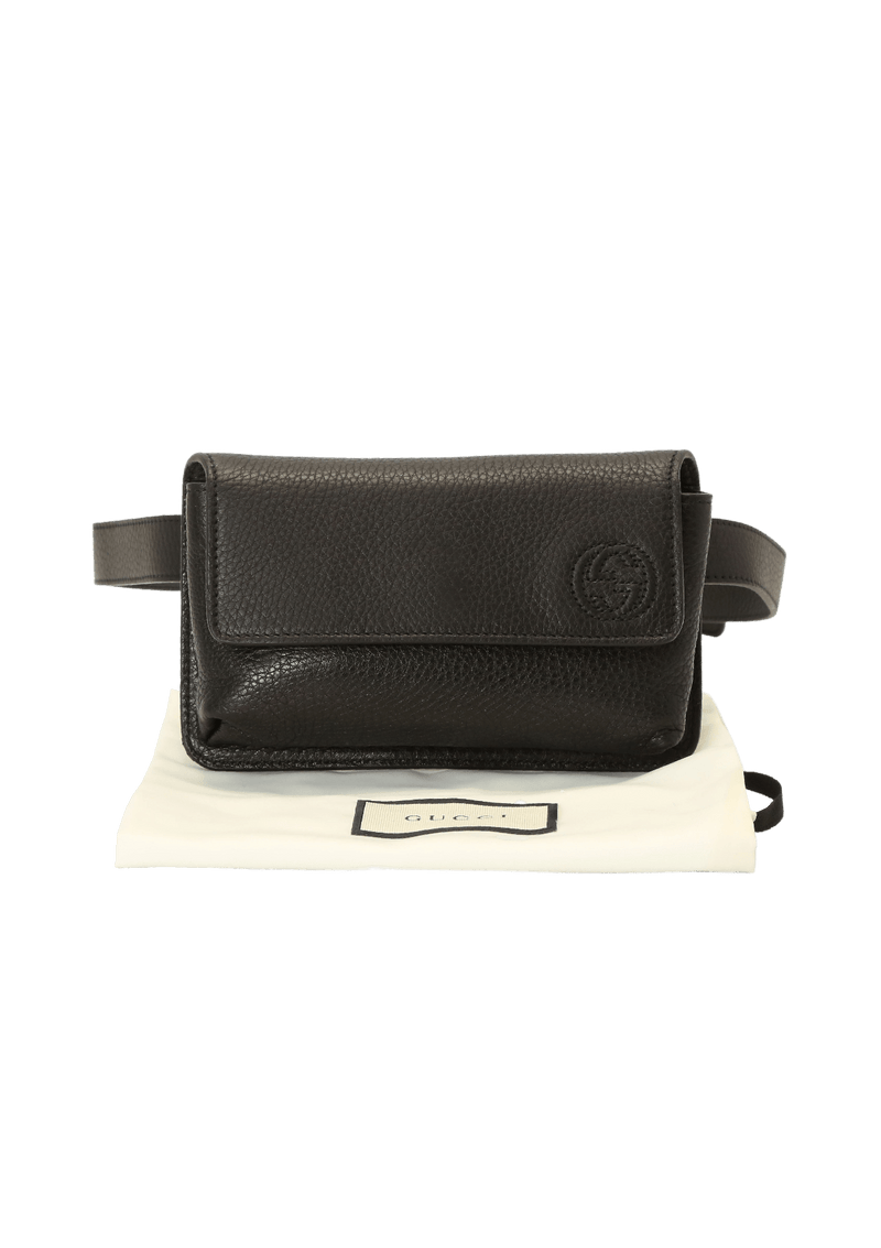 GG INTERLOCKING BELT BAG