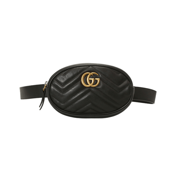 Bolsa Gucci Original GG Marmont Pequena Preta Feminina