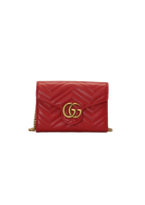 GG MARMONT WALLET ON CHAIN