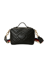 GG MARMONT SMALL TOP HANDLE BAG