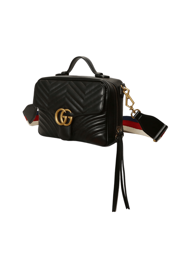 GG MARMONT SMALL TOP HANDLE BAG