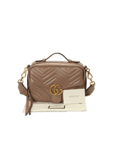 GG MARMONT SMALL TOP HANDLE BAG