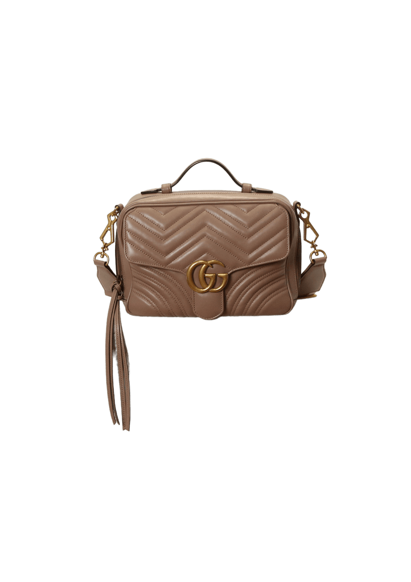 GG MARMONT SMALL TOP HANDLE BAG