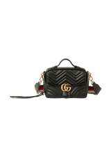 GG MARMONT SMALL TOP HANDLE BAG