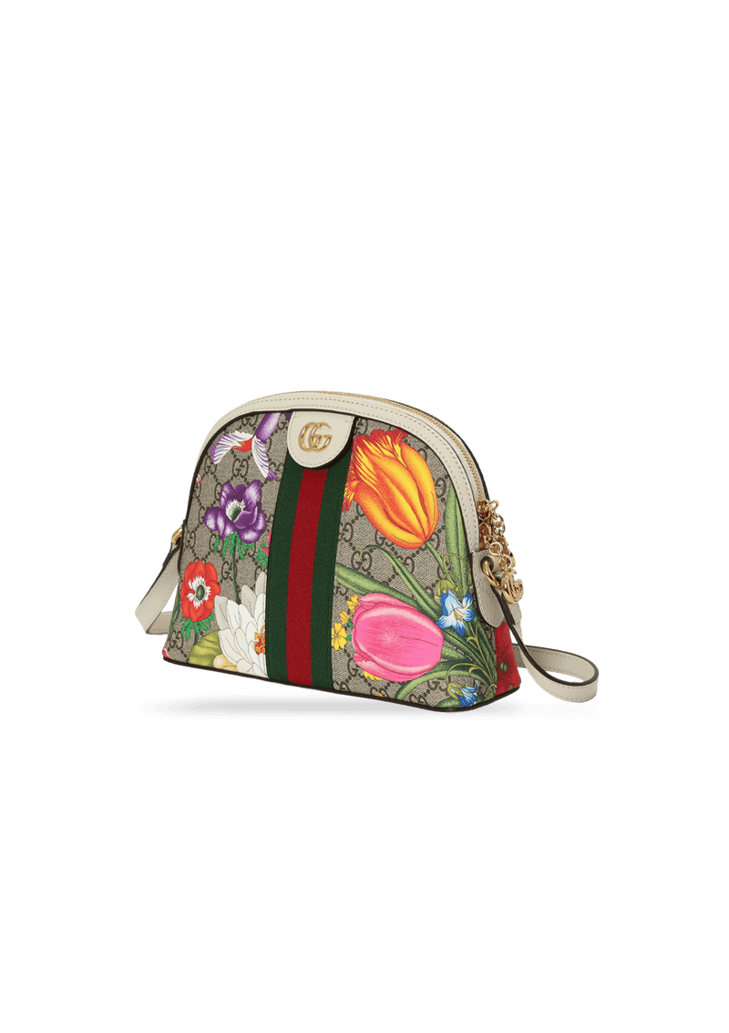 GG SUPREME FLORA OPHIDIA SMALL BAG