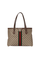 GG SUPREME MEDIUM OPHIDIA SHOPPING BAG