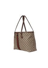 GG SUPREME MEDIUM OPHIDIA SHOPPING BAG