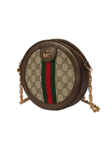 GG SUPREME OPHIDIA MINI ROUND BAG