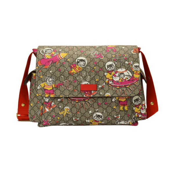 Gucci space shop cat diaper bag