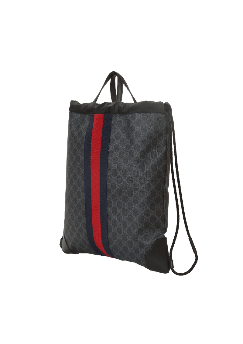 GG SUPREME WEB DRAWSTRING BACKPACK