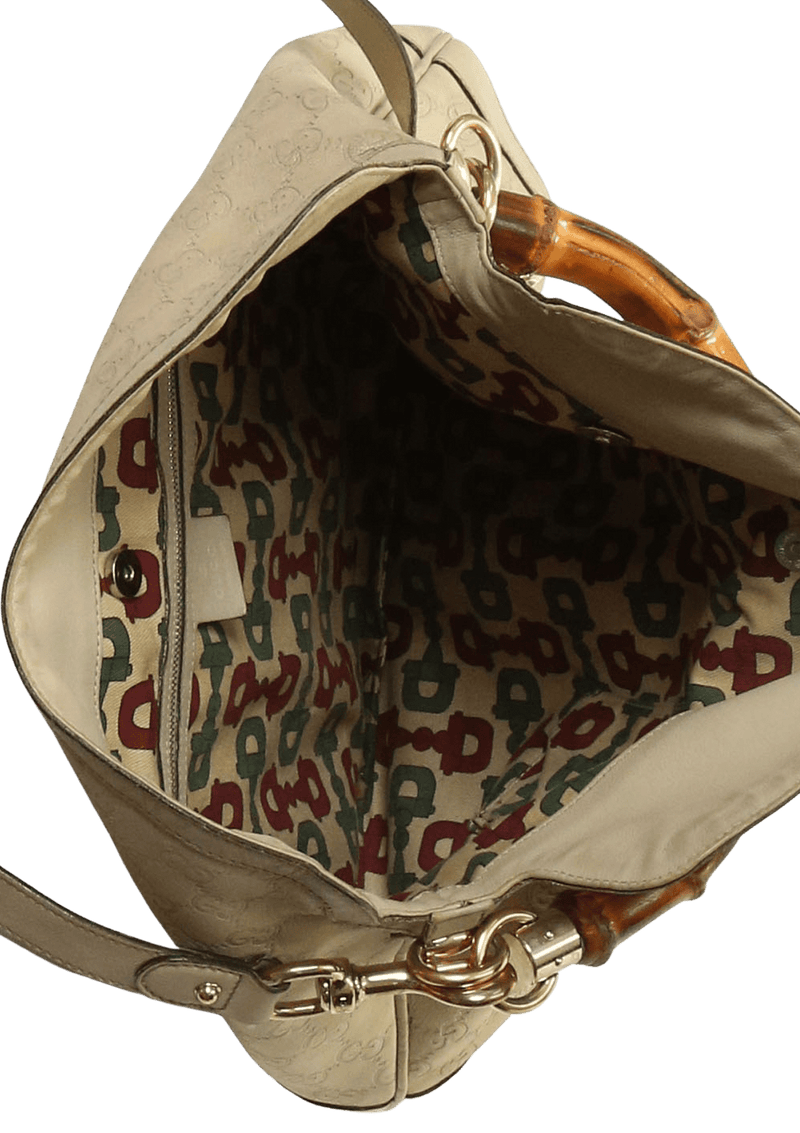 GUCCISSIMA BAMBOO HOBO