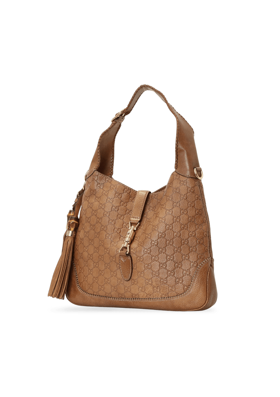 Bolsa Gucci Guccissima Jackie O Marrom Original – Gringa