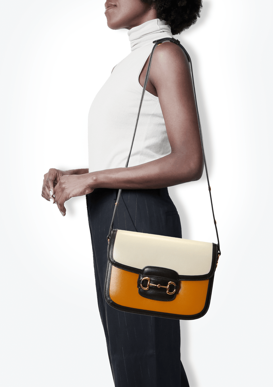 Bolsa Gucci Horsebit 1955 Bag Preta Original – Gringa