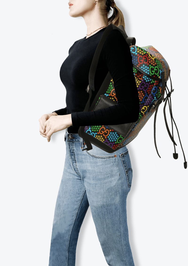 LARGE GG PSYCHEDELIC BACKPACK