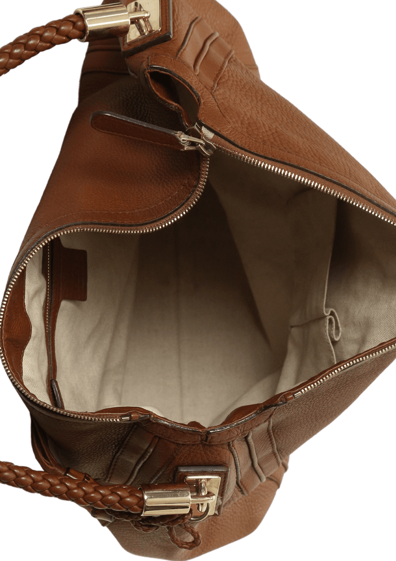 LEATHER BELLA HOBO