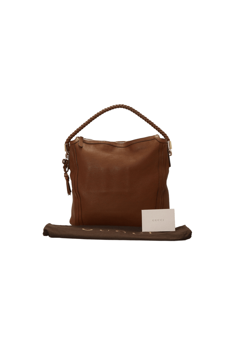 LEATHER BELLA HOBO