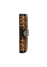 LEOPARD LADY BUCKLE CLUTCH