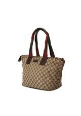 MEDIUM GG CANVAS WEB TOTE