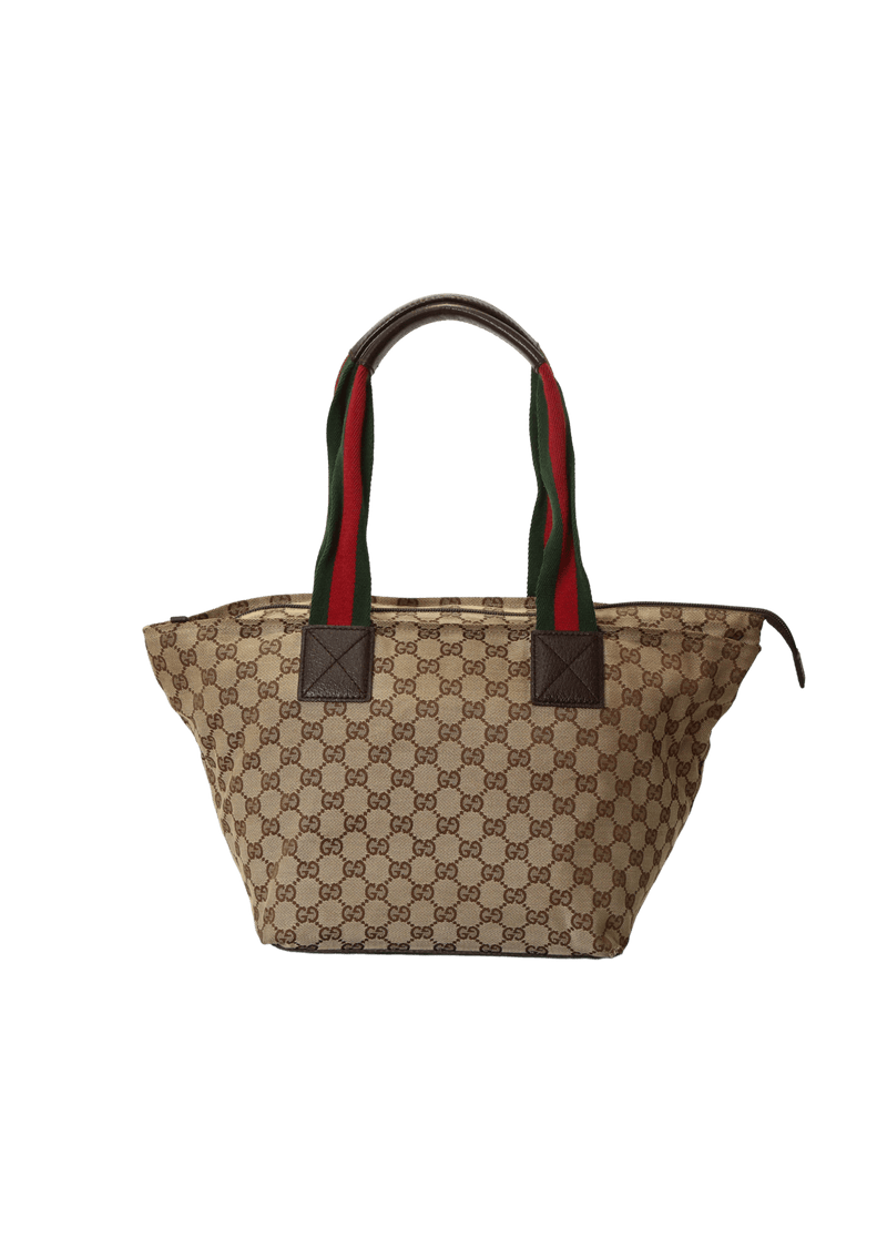 MEDIUM GG CANVAS WEB TOTE