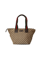 MEDIUM GG CANVAS WEB TOTE