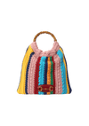 MEDIUM MULTICOLORED 1955 HORSEBIT CROCHET BAG