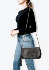 MEDIUM SOHO CHAIN FLAP BAG