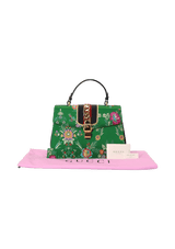 MEDIUM SYLVIE JACQUARD BAG