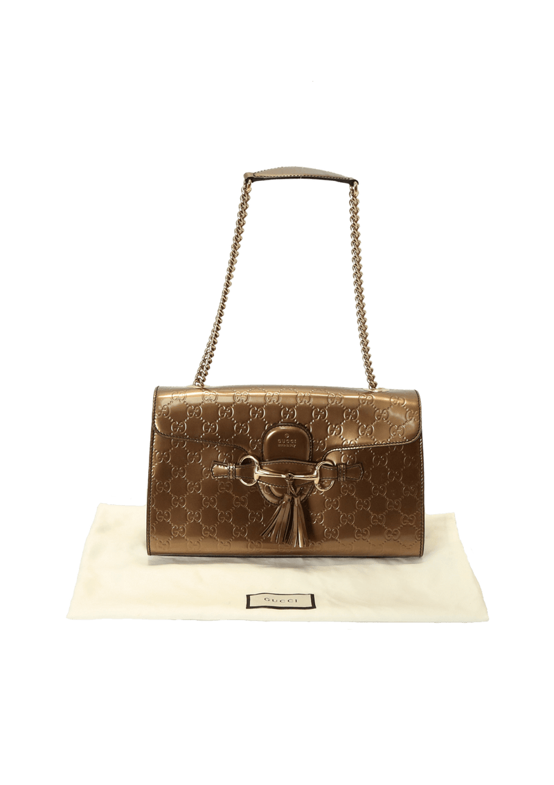 MEDIUM MICROGUCCISSIMA EMILY BAG