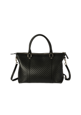 MICROGUCCISSIMA SATCHEL BAG