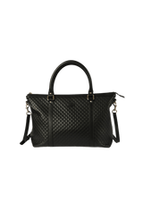 MICROGUCCISSIMA SATCHEL BAG