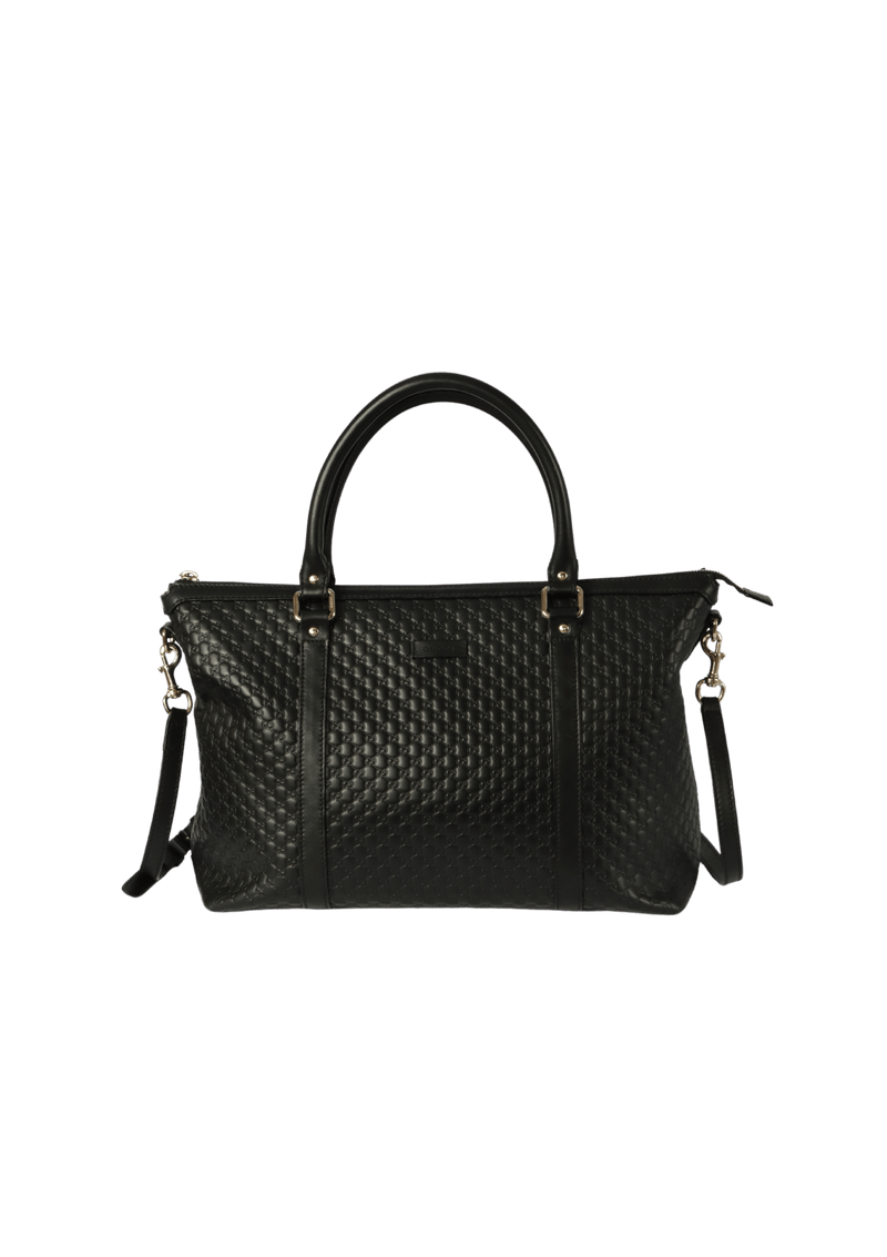 MICROGUCCISSIMA SATCHEL BAG