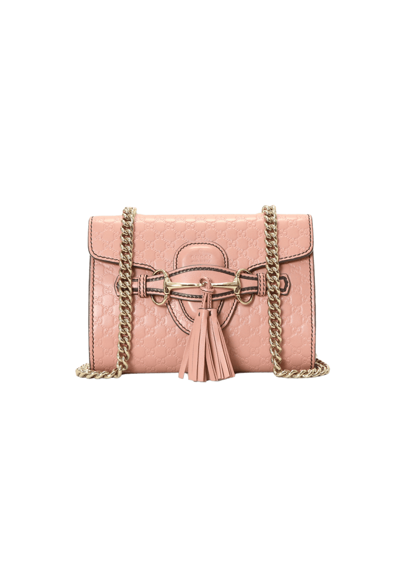 MINI MICROGUCCISSIMA EMILY BAG