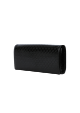 PATENT MICROGUCCISSIMA SMALL BROADWAY CLUTCH