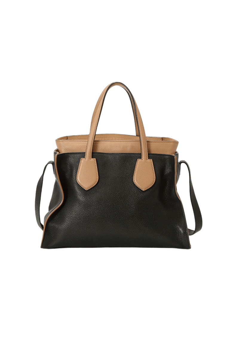 Bolsa Gucci Ramble Bicolor Tote Preto Original Gringa