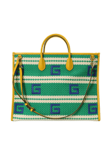 RIO DE JANEIRO STRIPED TOTE