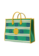 RIO DE JANEIRO STRIPED TOTE