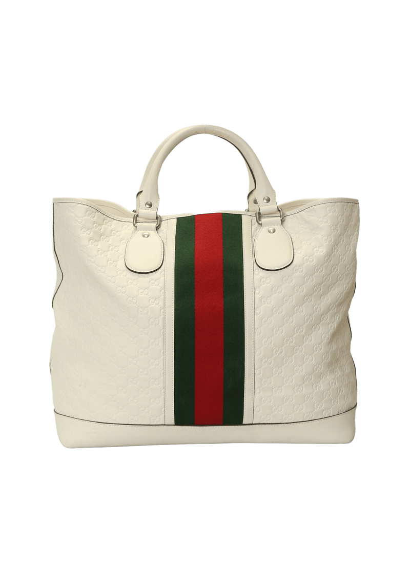 RIVA BY GUCCI WEB TOTE