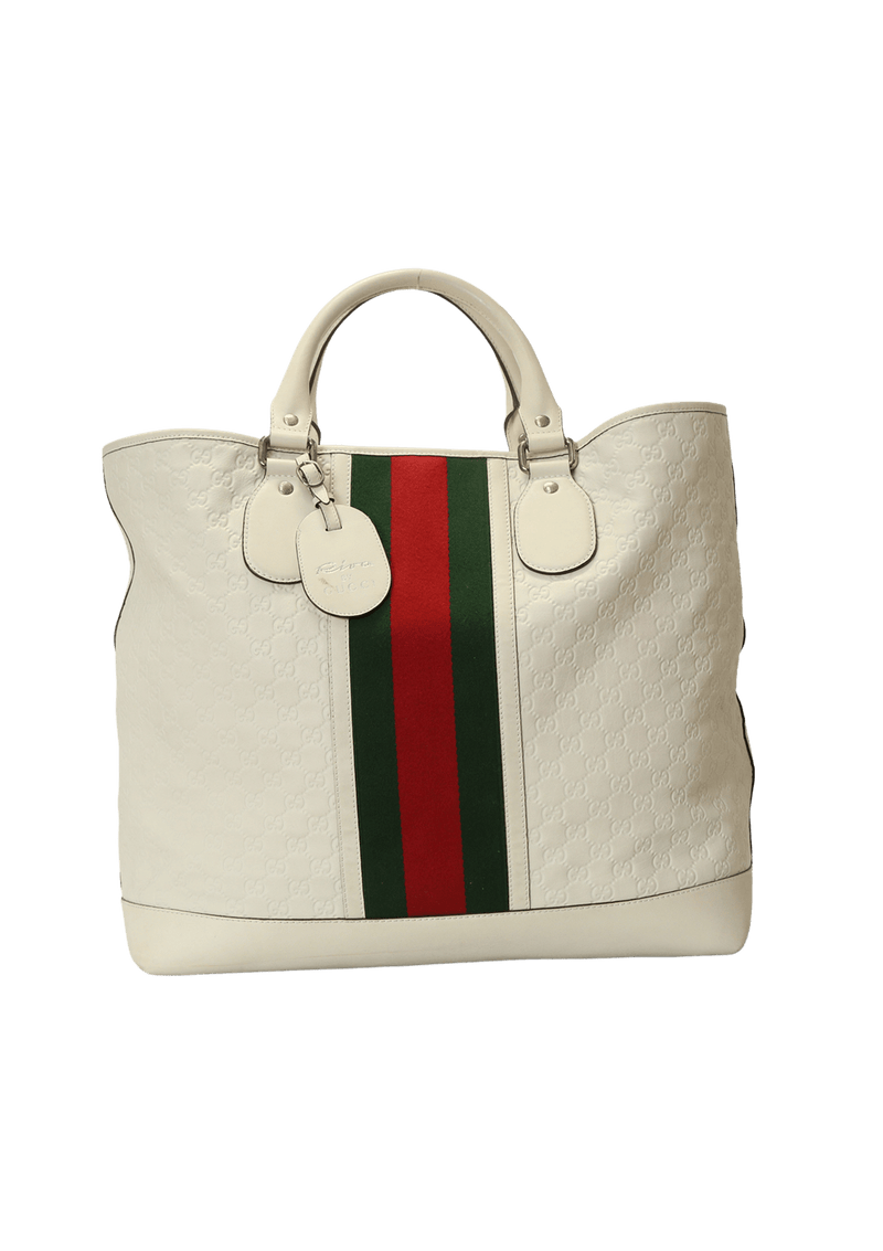 RIVA BY GUCCI WEB TOTE