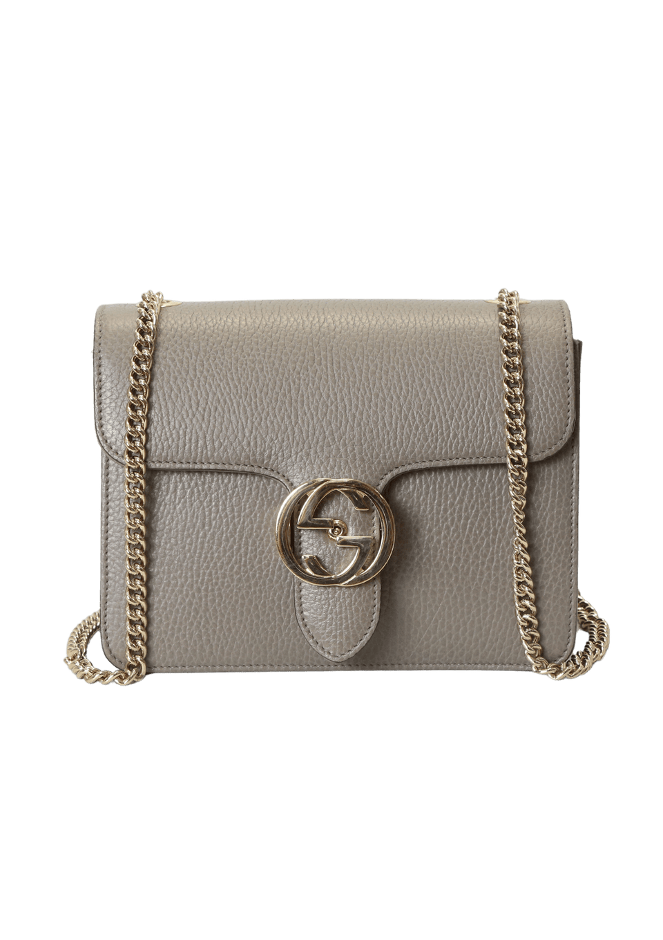 Bolsa Gucci Small Dollar Interlocking G Cinza Original – Gringa
