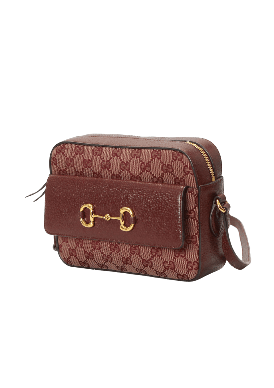 Bolsa Gucci Small Horsebit 1955 Bag Vinho Original – Gringa