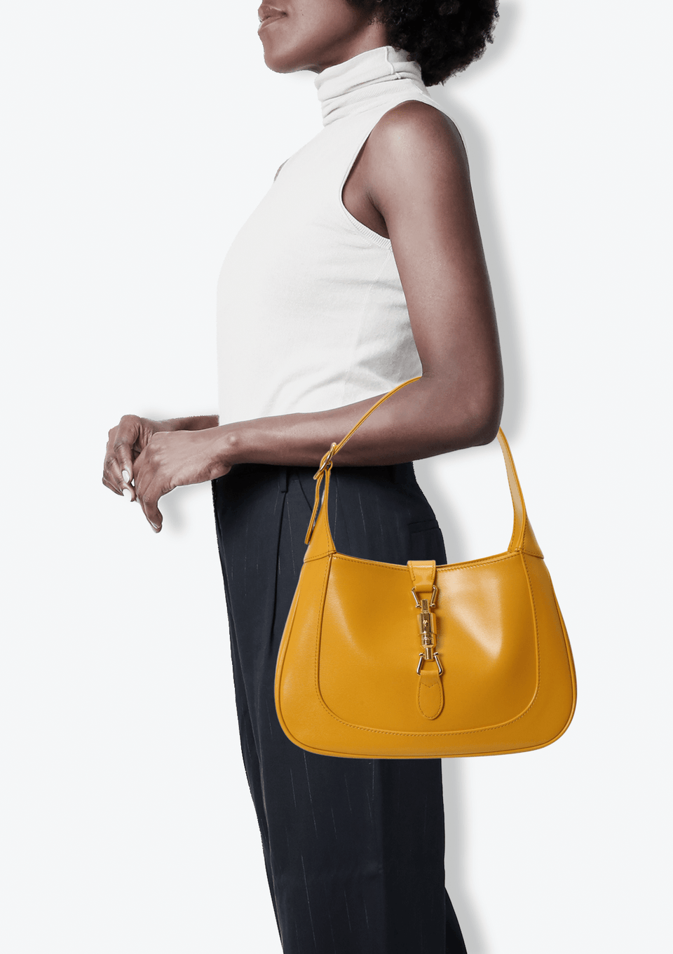Bolsa Gucci Small Jackie 1961 Amarelo Original – Gringa